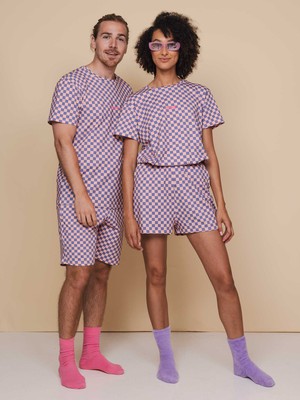 Check T-shirt Unisex from SNURK