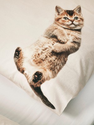 Kitten Friends pillowcase from SNURK