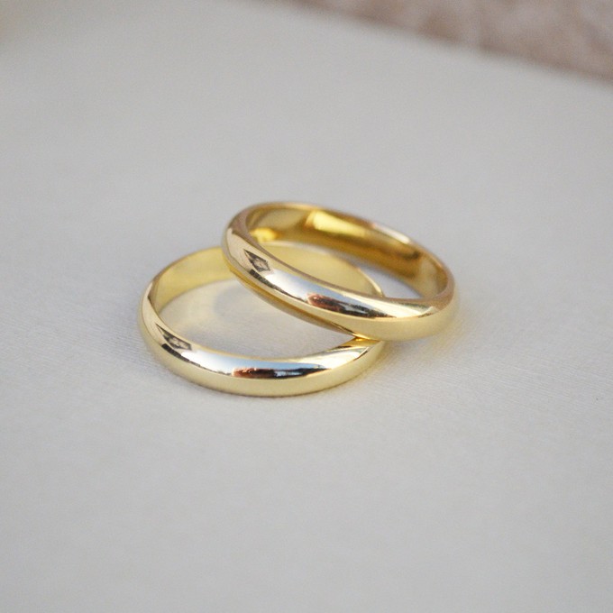 Classic wedding band slim - Gold 14k from Solitude the Label
