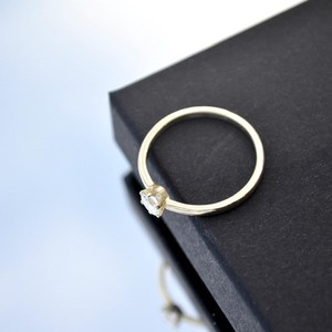 Classic diamond ring - Gold 14k & Diamond from Solitude the Label