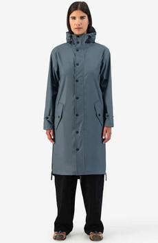 Original Blue Grey raincoat via Sophie Stone