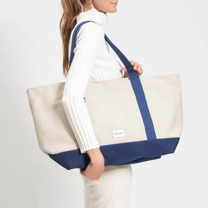 Beach Bag - Sand/Navy from Souleway