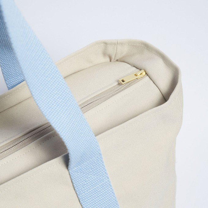 Yoga Tote - Sand/Blue from Souleway