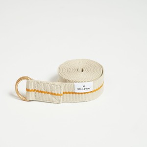 Yoga Strap - Sand/Mustard from Souleway