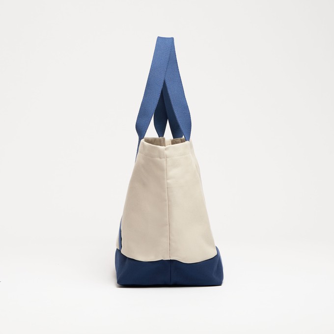 Beach Bag - Sand/Navy from Souleway