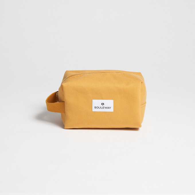 Classic Washbag S - Mustard Yellow from Souleway