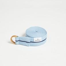 Yoga Strap - Blue/Navy via Souleway