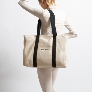 Yoga Tote - Sand/Black from Souleway