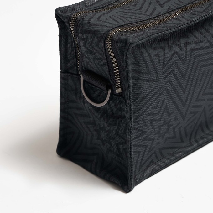 SbS Toiletry Bag L - Star Explosion Black from Souleway