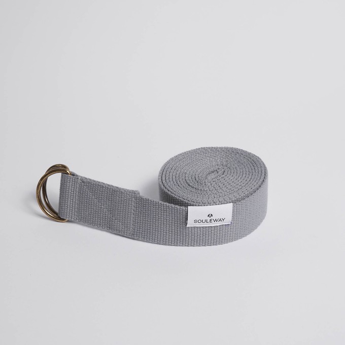 Yoga Strap - Dust Grey from Souleway