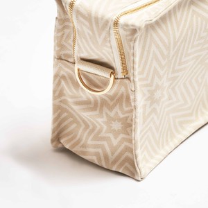 SbS Toiletry Bag L - Star Explosion White from Souleway