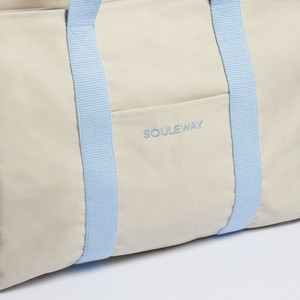 Yoga Tote - Sand/Blue from Souleway