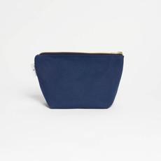 Cosmetic Bag - Navy Blue via Souleway