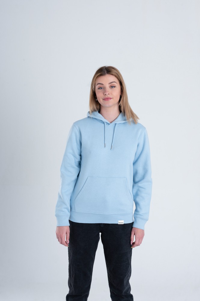 Premium Organic Hoodie Sky Blue from Stricters