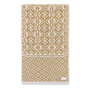 Davida Double Knit Velvet & Merino Scarf – Grey/Antique Gold from STUDIO MYR