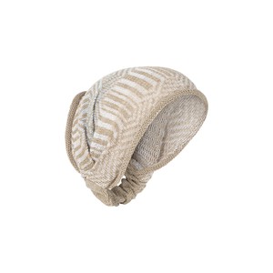 Berber Tribal Jacquard Linen Blend Bandana – White/Neutrals from STUDIO MYR