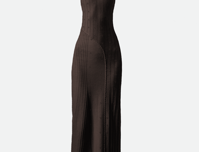 Lace halter dress from Studio Selles