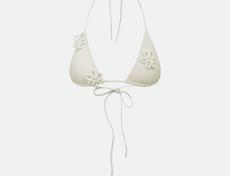 Flower bikini top via Studio Selles
