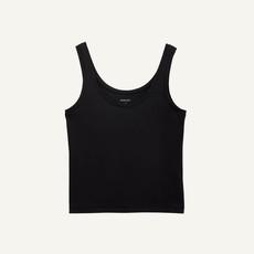 Organic Cotton Easy Tank in Graphite via Subset