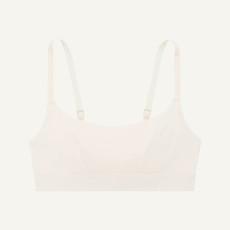 Organic Cotton Tank Bralette in Cloud Nine via Subset