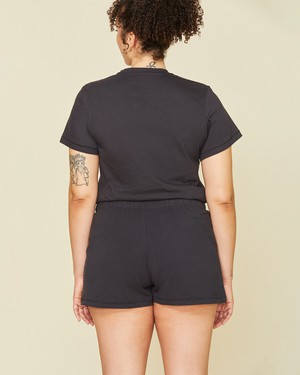 Organic Cotton Classic Tee in Graphite from Subset