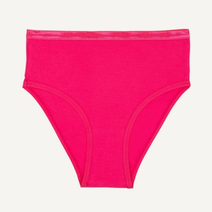 Organic Cotton High-Rise Brief in Aurora from Subset