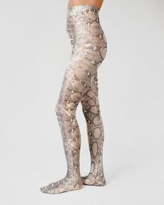 Sofia Snake Tights via Swedish Stockings