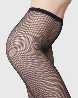 Elvira Net Tights from Swedish Stockings