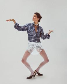 Natasha Sheer Tights via Swedish Stockings