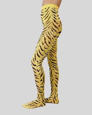 Roxana Tiger Tights from Swedish Stockings