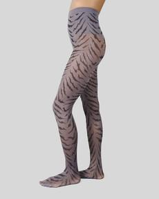 Roxana Tiger Tights via Swedish Stockings
