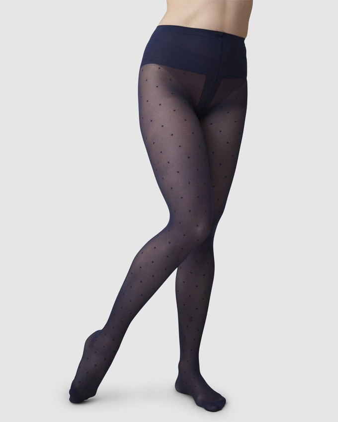 Doris Dots Tights from Swedish Stockings