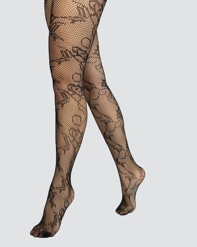 Frida Lace Tights from Swedish Stockings