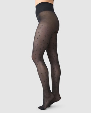 Alex Bird Tights from Swedish Stockings