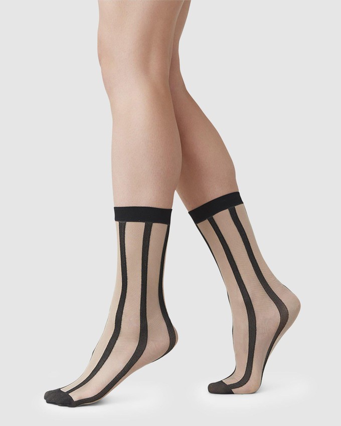 Robin Stripe Socks from Swedish Stockings