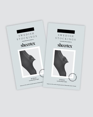 Lois Rip Resistant Tights Bundle: 2 pairs from Swedish Stockings