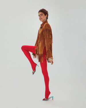 Geri Glossy Tights from Swedish Stockings