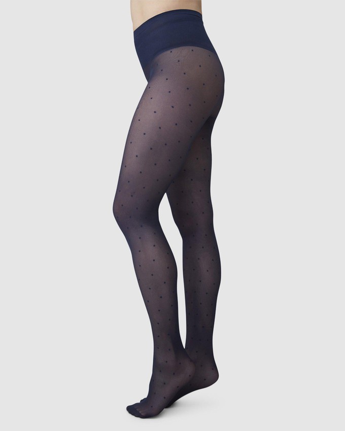 Doris Dots Tights from Swedish Stockings