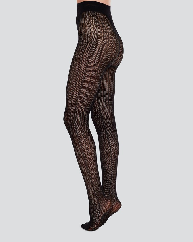 Astrid Net Tights from Swedish Stockings