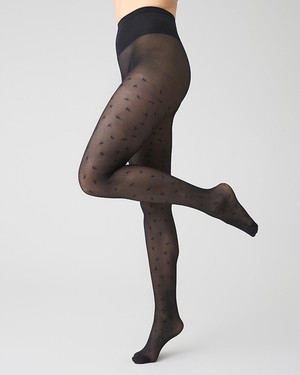 Alex Bird Tights from Swedish Stockings