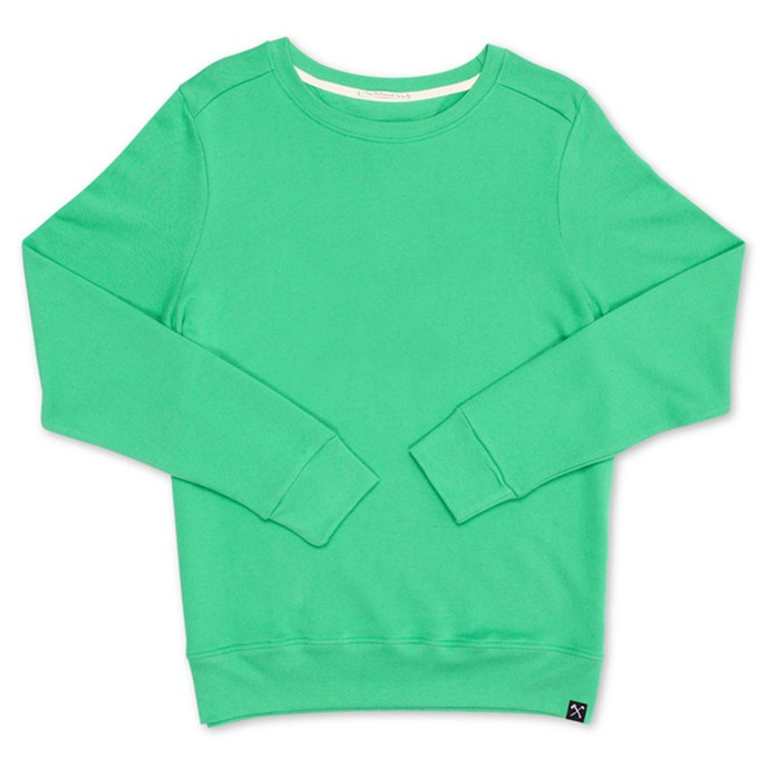Sweatshirt - organic cotton - BASIC - light green or navy from The Driftwood Tales