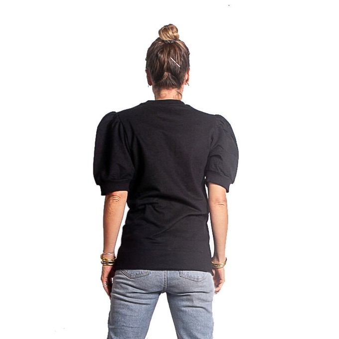 Sweatshirt bio katoen met ballonmouwen from The Driftwood Tales