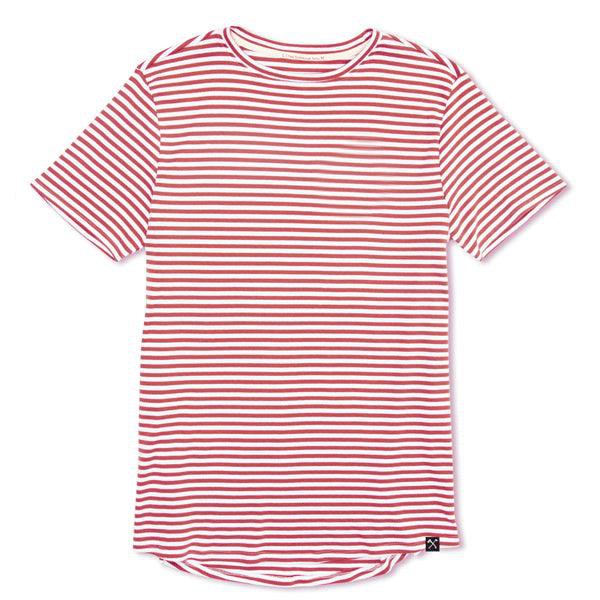 T-shirt - STRIPED WITH AND WITHOUT CLUB&AXE EMBROIDERY (3 different colours) from The Driftwood Tales