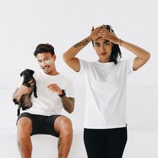 T-shirt - unisex - organic cotton - white via The Driftwood Tales