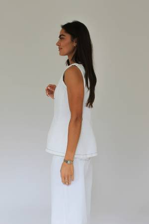 THE CELEST DENIM TOP from THE LAUNCH
