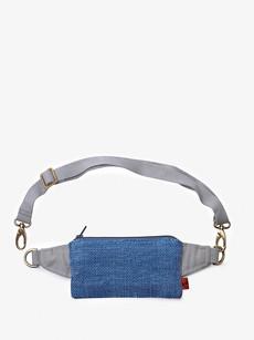 Reversible belt bag – Blueberry Mint via Théla