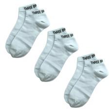 Bamboo Ankle White (x3) via Three Brothers