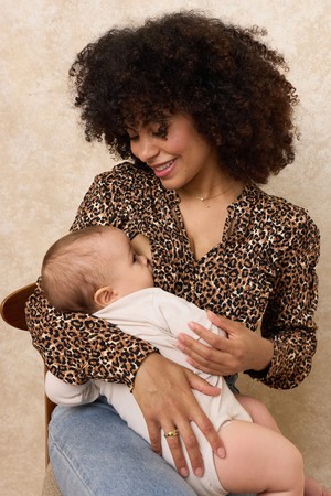 Amba Frill Shirt | Leopard Print from Tilbea London