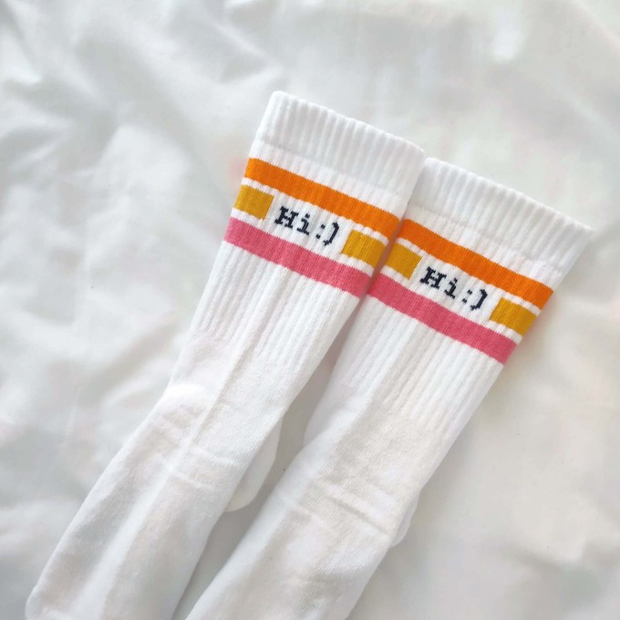 HI Unisex Tennis Socks from TIZZ & TONIC