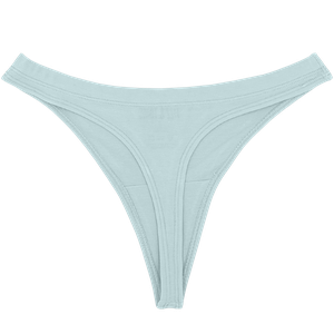 Baby Blue Supima Cotton Tanga Panty from TIZZ & TONIC